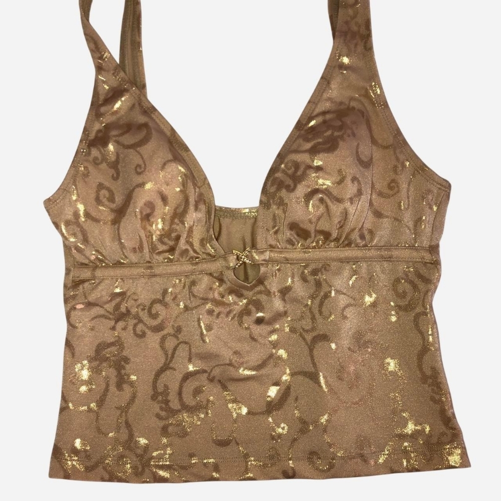 Carabella collection takini top (could also function as a crop top)